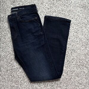 🖤💙👖Essentials Midnight Blue Men's Bootcut Slim Jeans👖💙🖤